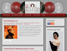 Tablet Screenshot of adioslounge.com